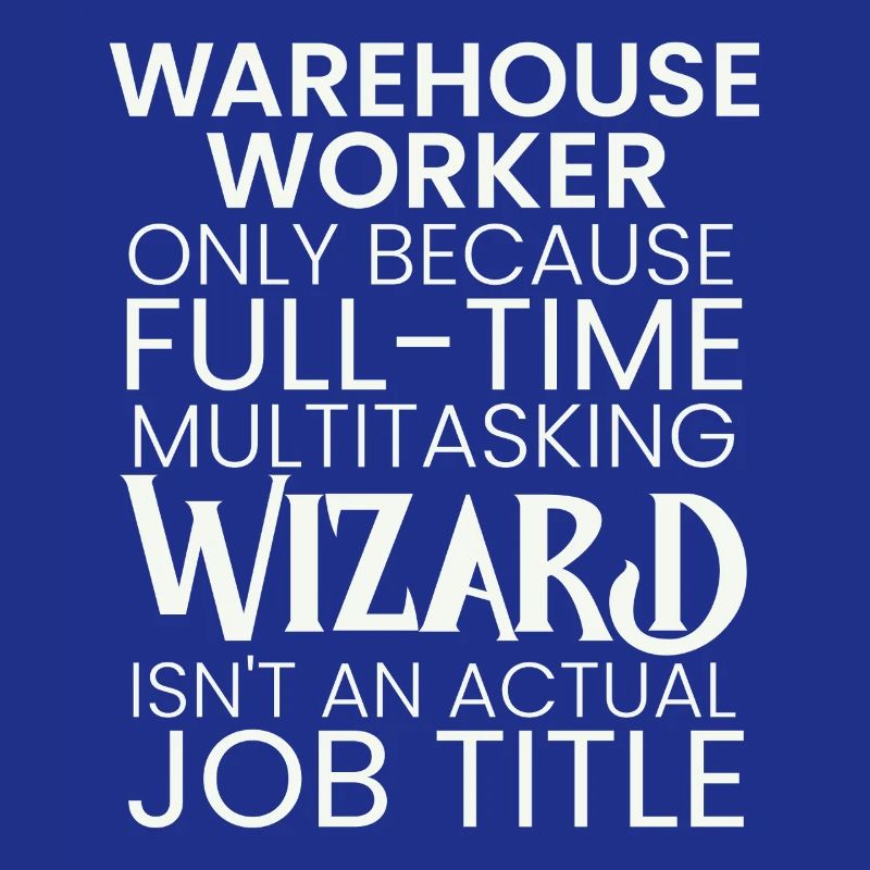 Warehouse Worker multitasking Wizard