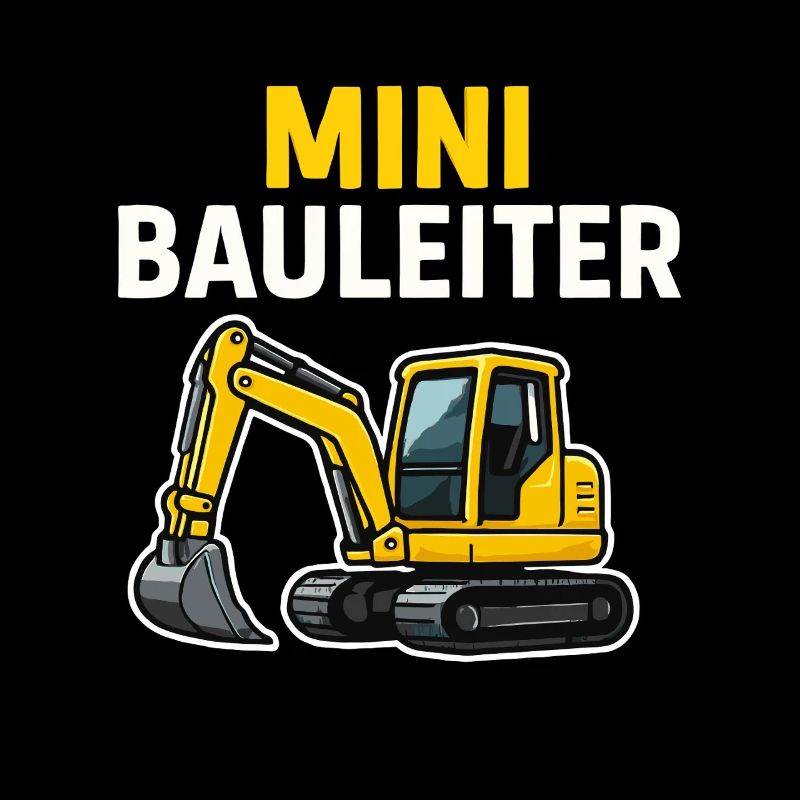 Bauleiter – Bagger Kinder Shirt