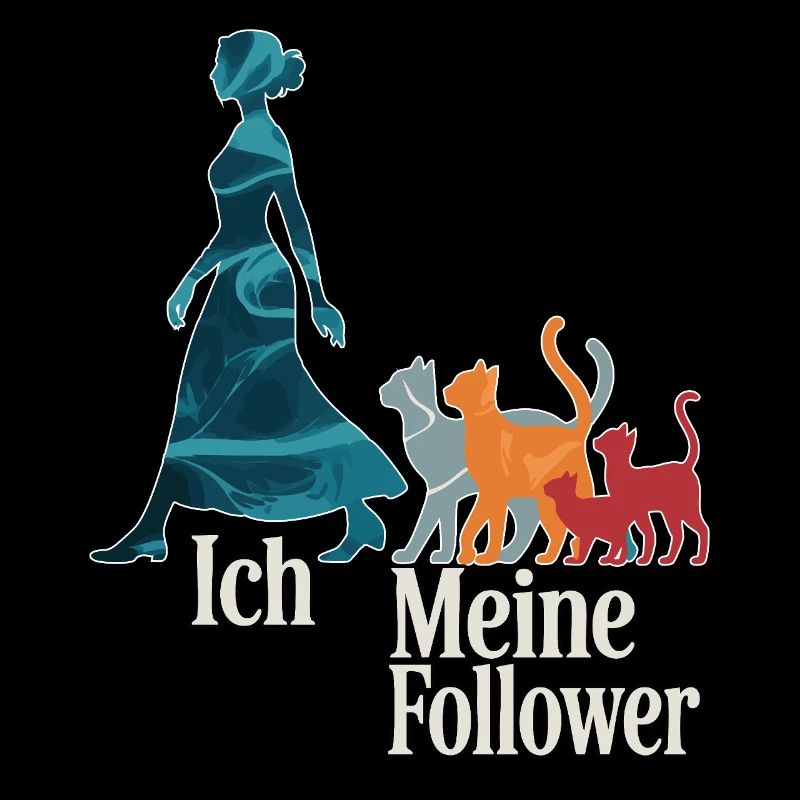 Moi et mes abonnés – Cat Humor Design