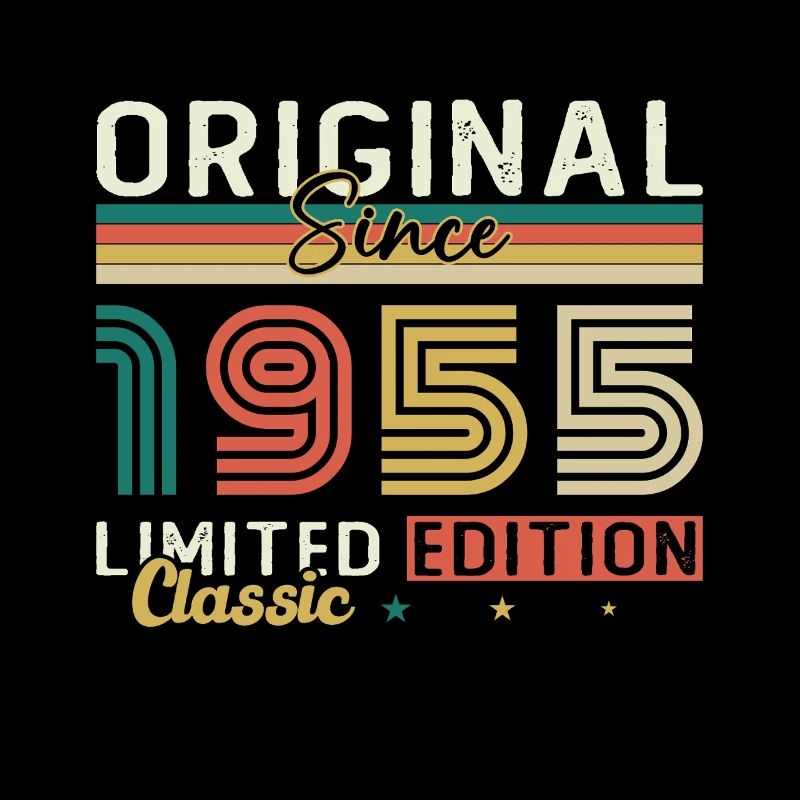 70 Years 1955 Vintage Retro Anniversary Gift
