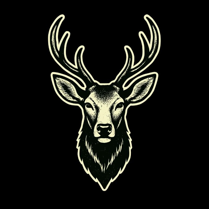 Cerf Cerf Bois de cerf