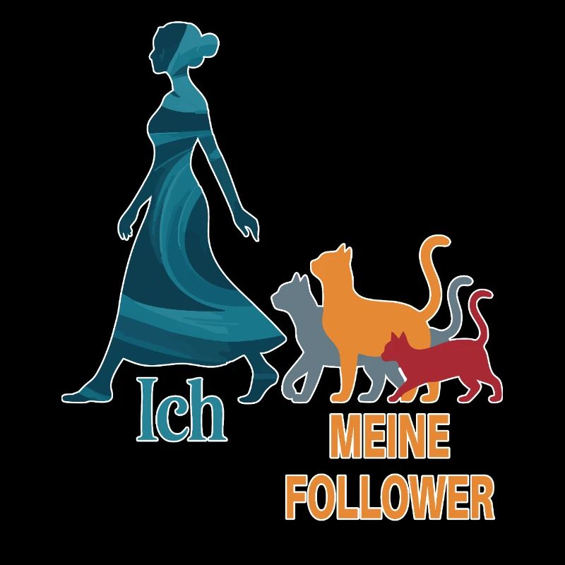Moi et mes abonnés – Cat Humor Design