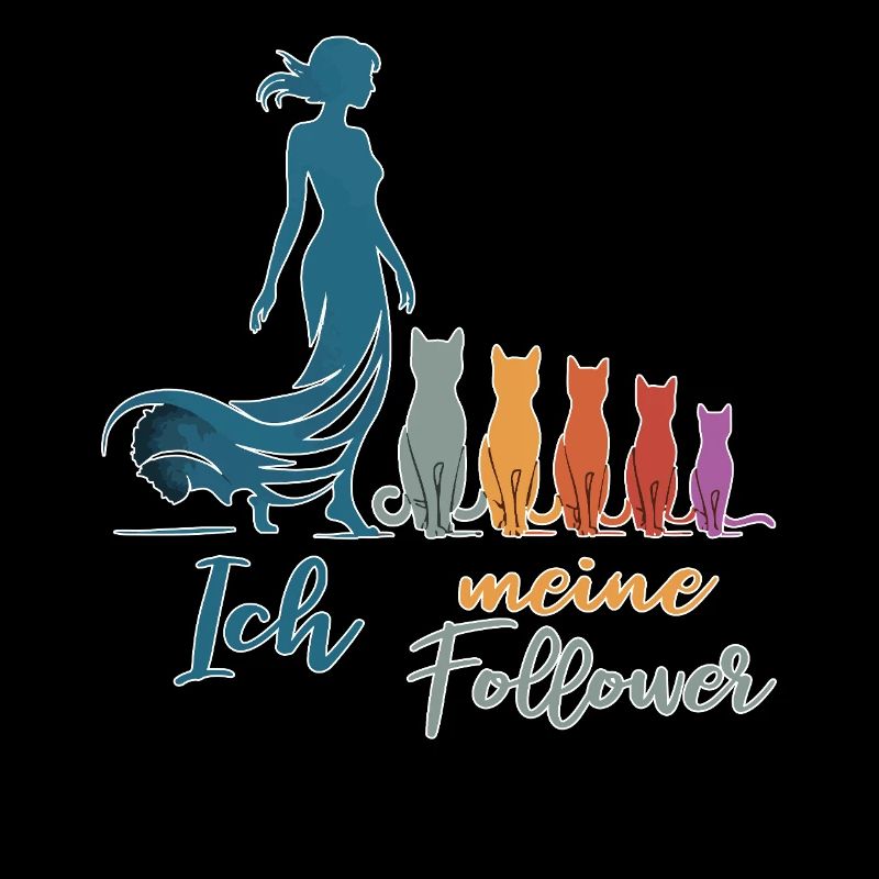 Moi et mes abonnés – Cat Humor Design