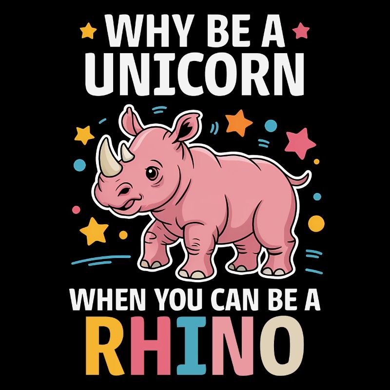 Nashorn Spruch Nashörner Lustiges Nashorn Geschenk