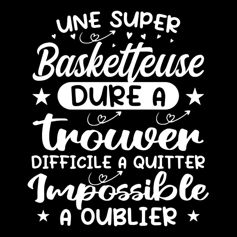 Une Super Basketteuse - Cadeau basketteuse
