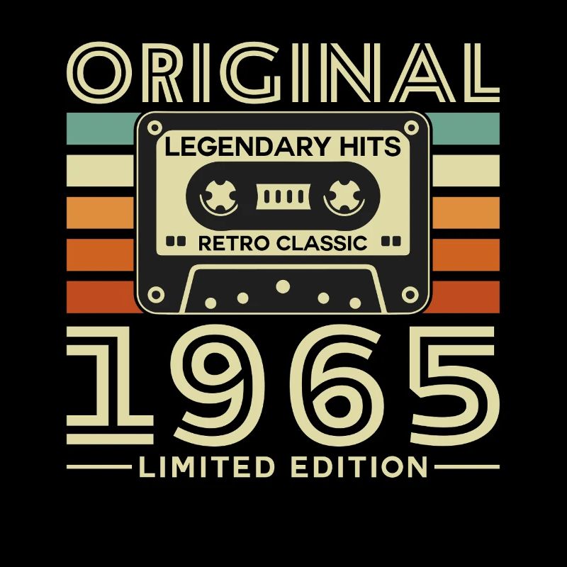 60 Jahre 1965 Vintage Retro Geburtstagsgeschenk
