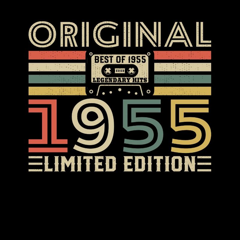 70 Years 1955 Vintage Retro Anniversary Gift