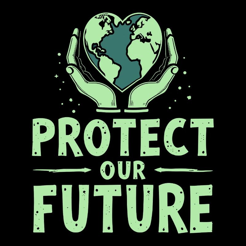 Protect Our Future Planet Erde