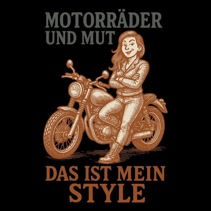Motos et courage C’est mon style