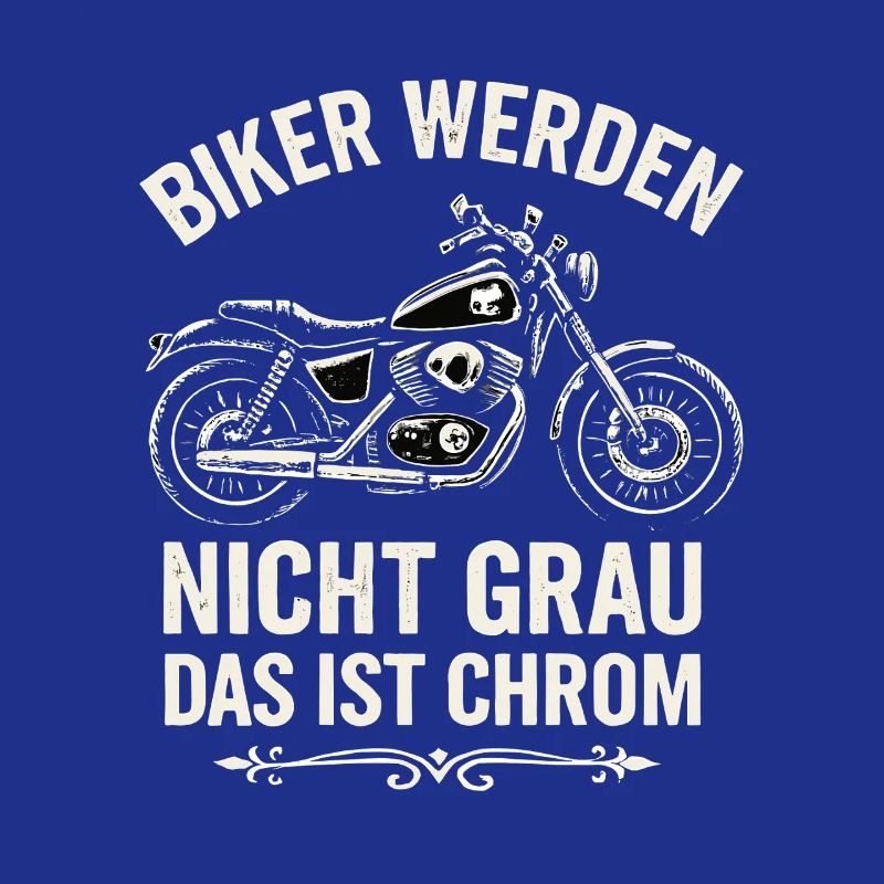 Les motards ne deviennent pas gris - c’est le chrome !