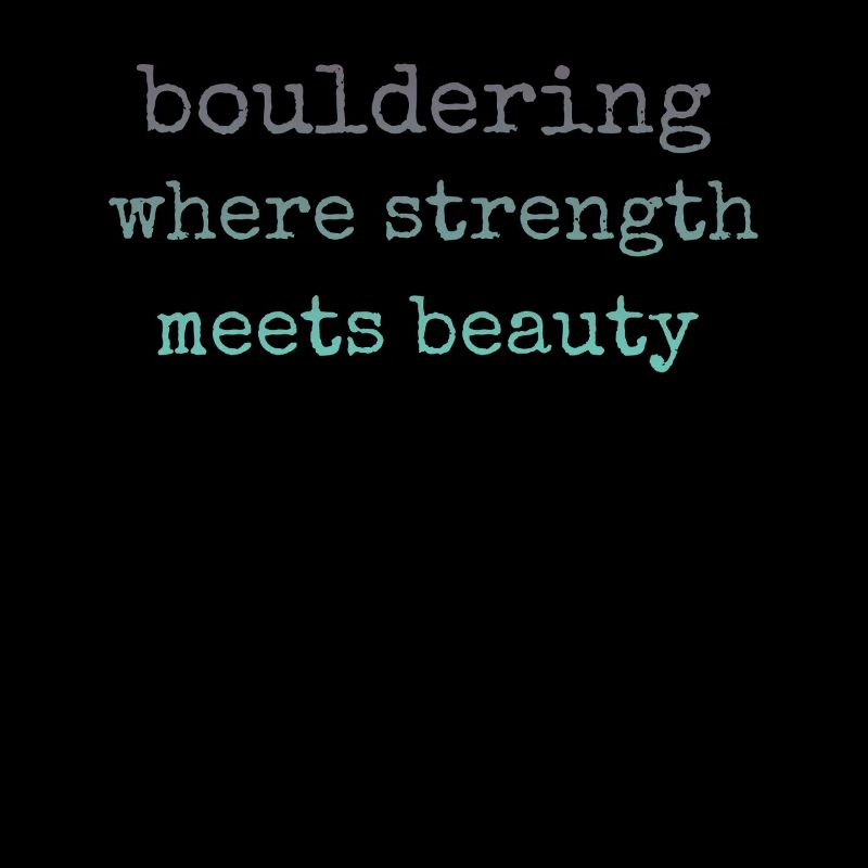 Bouldering Strength Meets Beauty Bouldering
