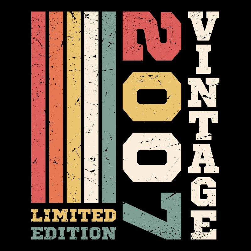 2007 Vintage Retro Birthday Gift