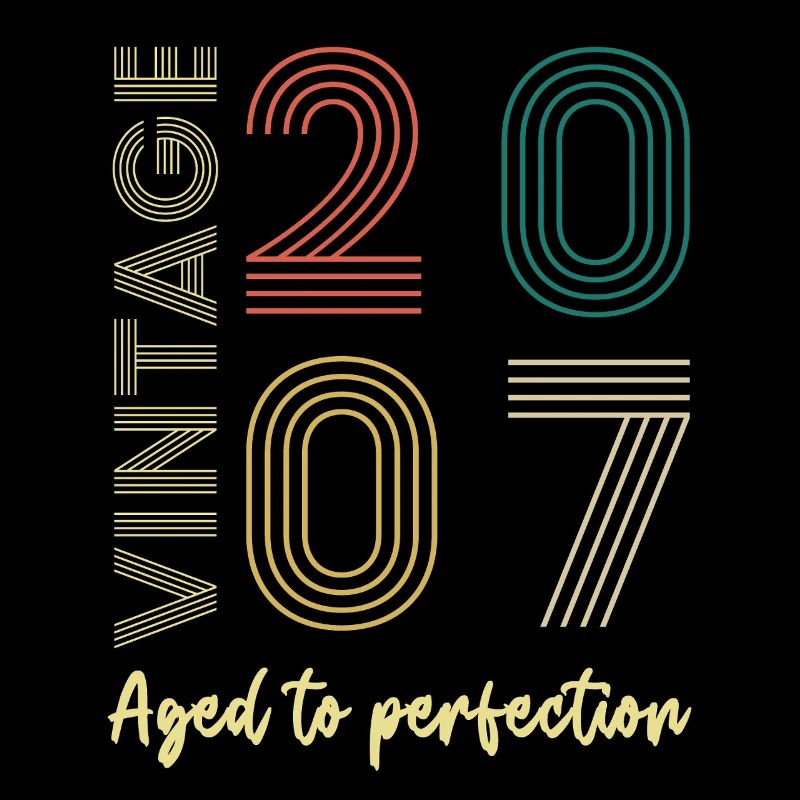 2007 Vintage Retro Birthday Gift