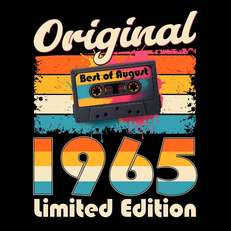 Cassette 60e anniversaire août 1965