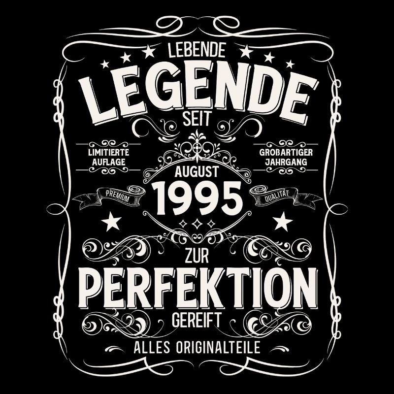 30. Geburtstag Geschenk Mann Legende August 1995