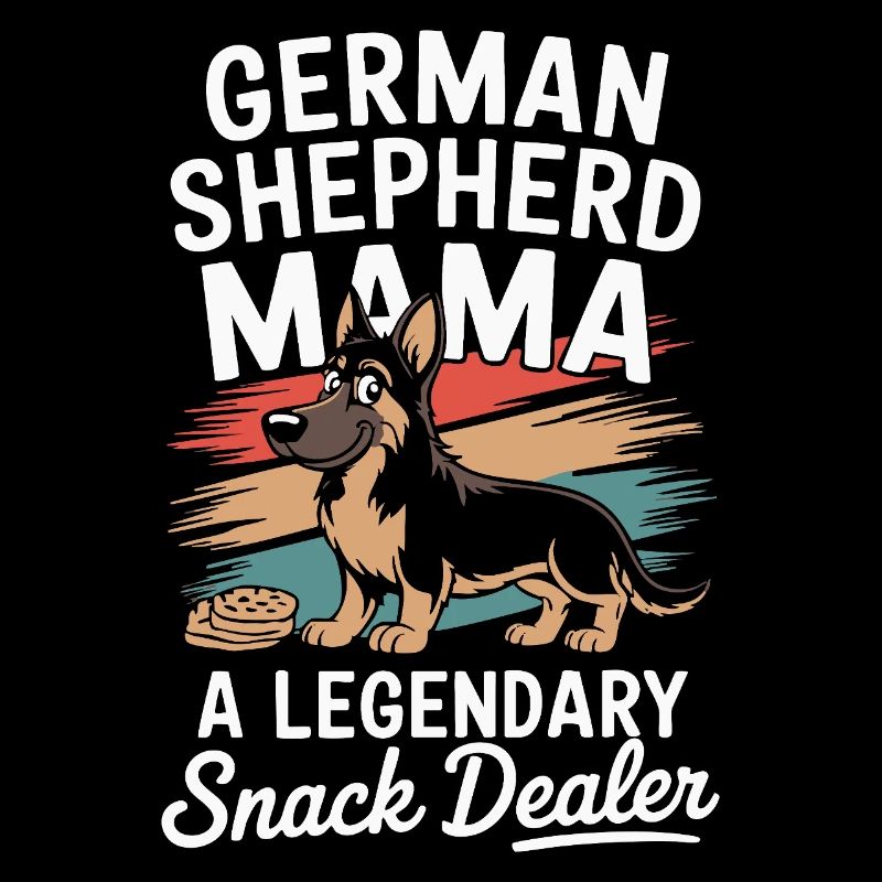 German Shepherd Mama, Legendary Snack Dealer