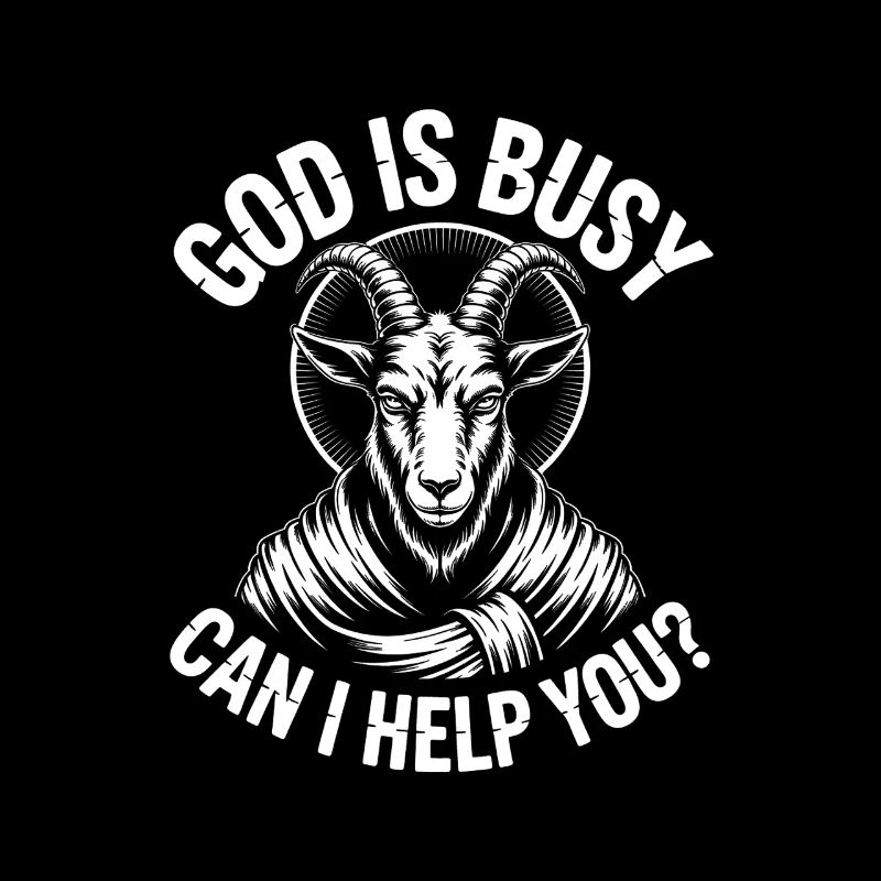 Dieu est occupé ! Athéisme Satanisme
