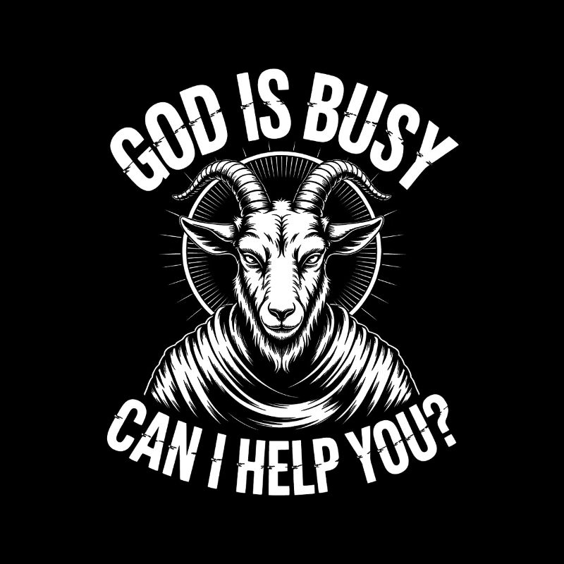 Dieu est occupé ! Athéisme Satanisme
