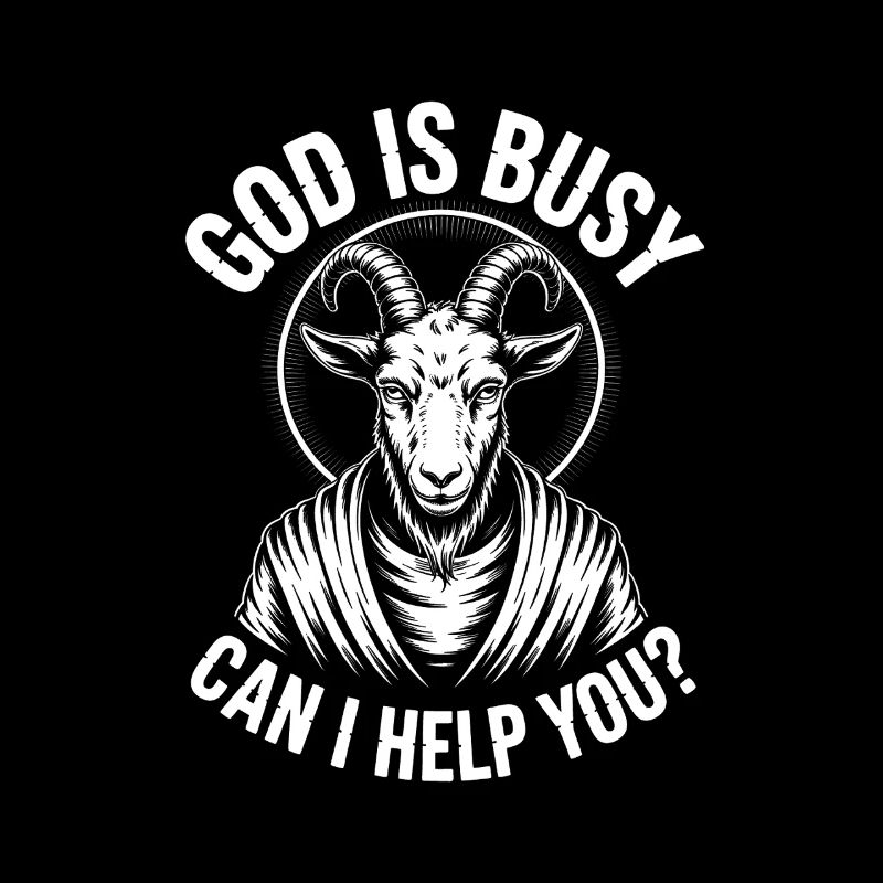 Dieu est occupé ! Athéisme Satanisme