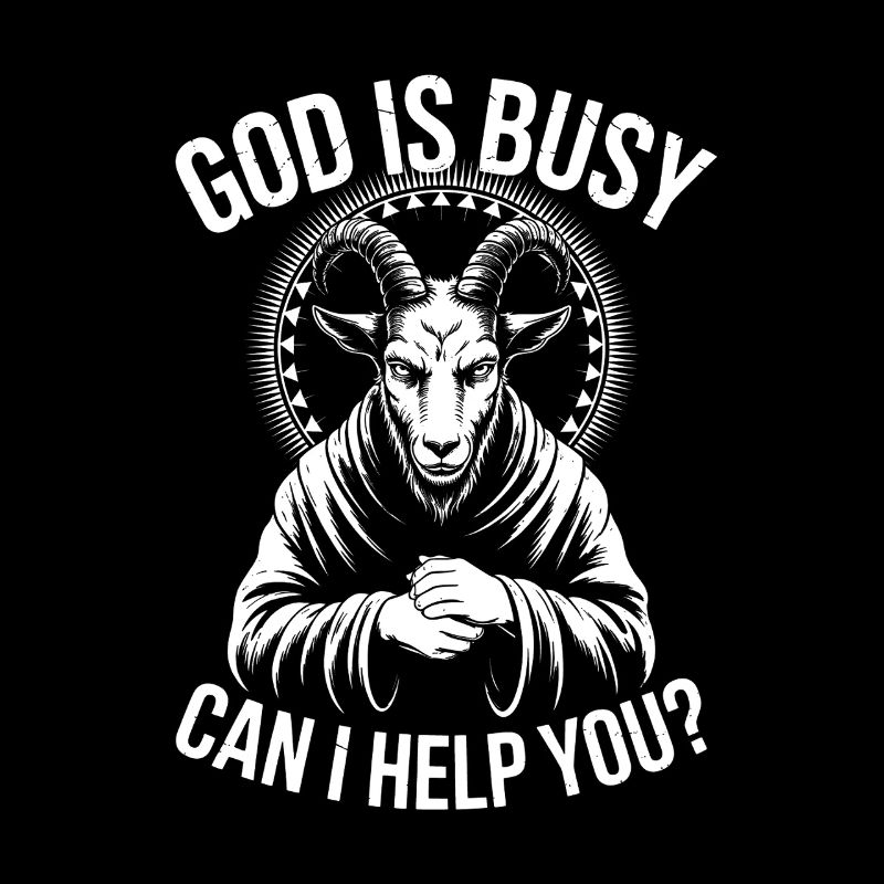 Dieu est occupé ! Athéisme Satanisme