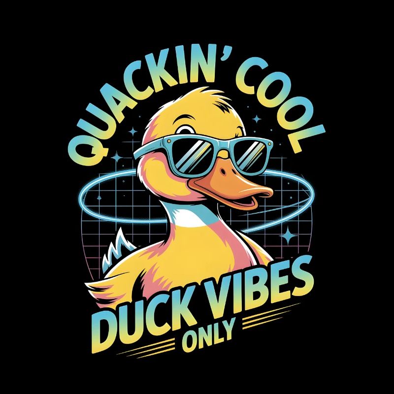 Conception de canard amusante