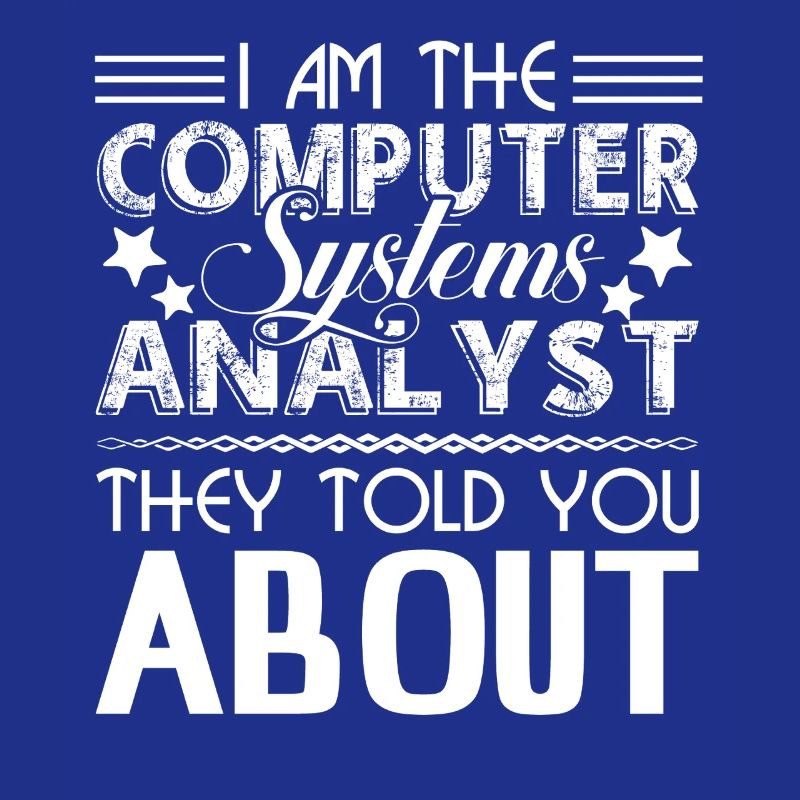 I Am The Computer Systems Analyst