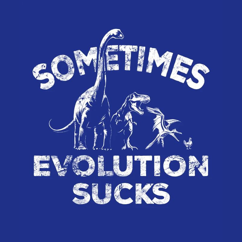 Parfois, l’évolution craint - Dinosaure - Poulet