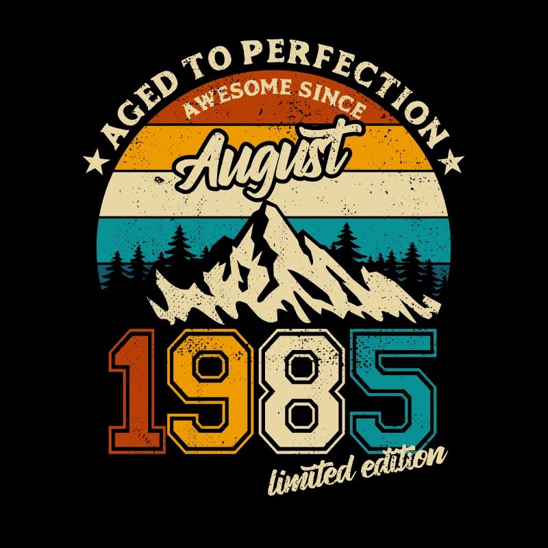 Édition limitée août 1985 Cadeau d’anniversaire