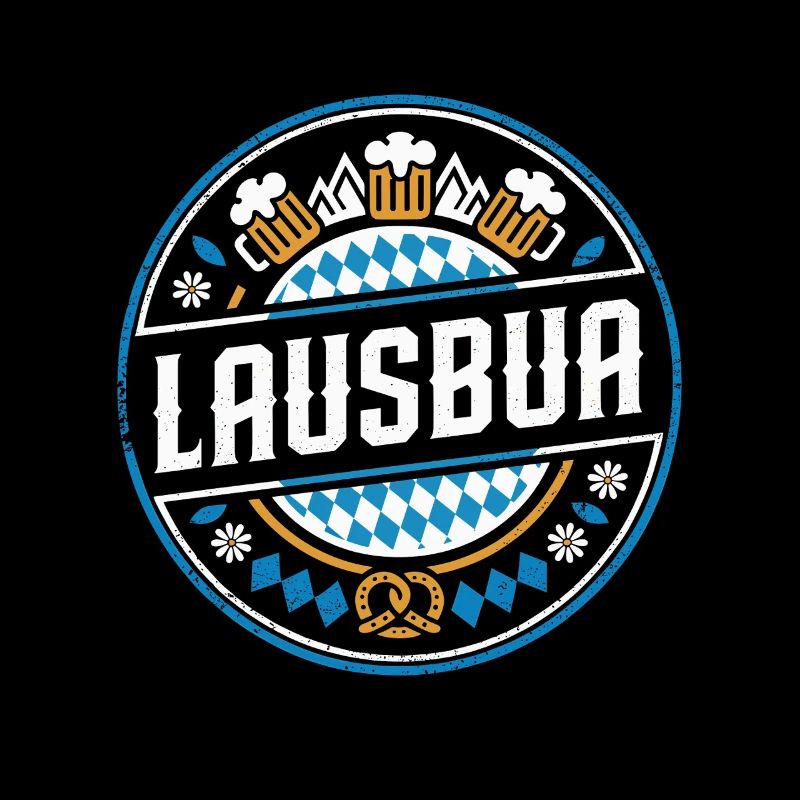 Funny Lausbua Bayern Design