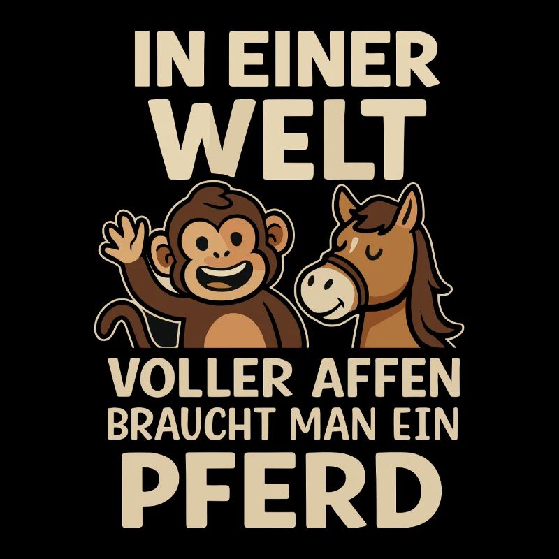 In einer Welt voller Affen braucht man ein Peerd