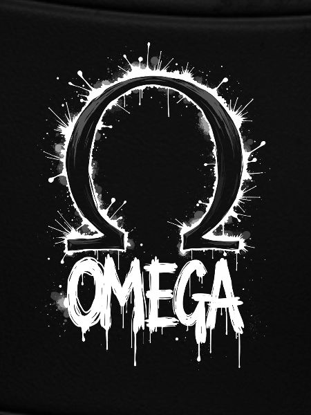 Omega Symbol Splash