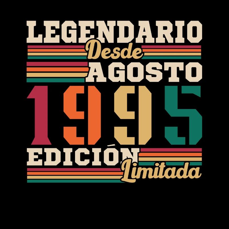 August 1995 Retro Vintage Birthday Gift