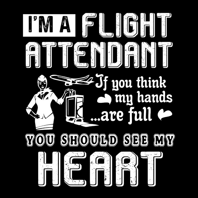 Flight Attendant Full Heart