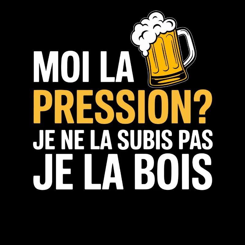 Moi la pression ? Je ne la subis pas, je la bois