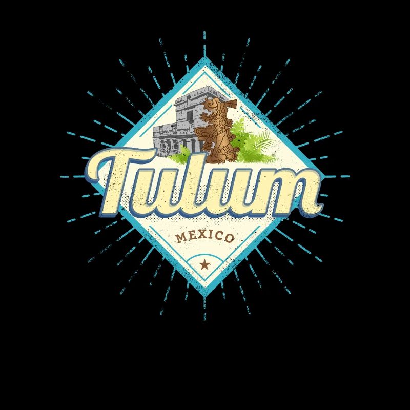 Tulum Mexiko Maya Castillo Yucatan Souvenir