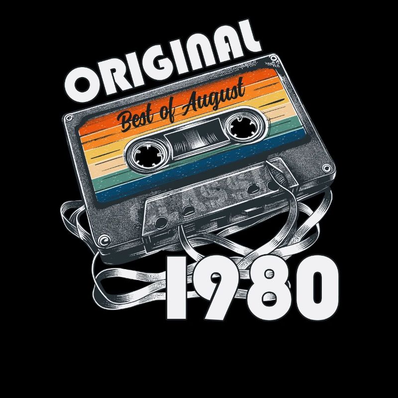 45e anniversaire Cassette originale août 80