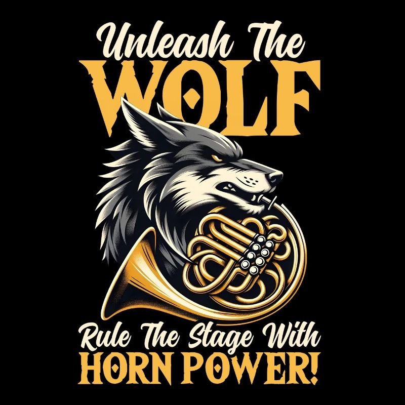 Cuivre, Fanfare, Wolf, Cor français