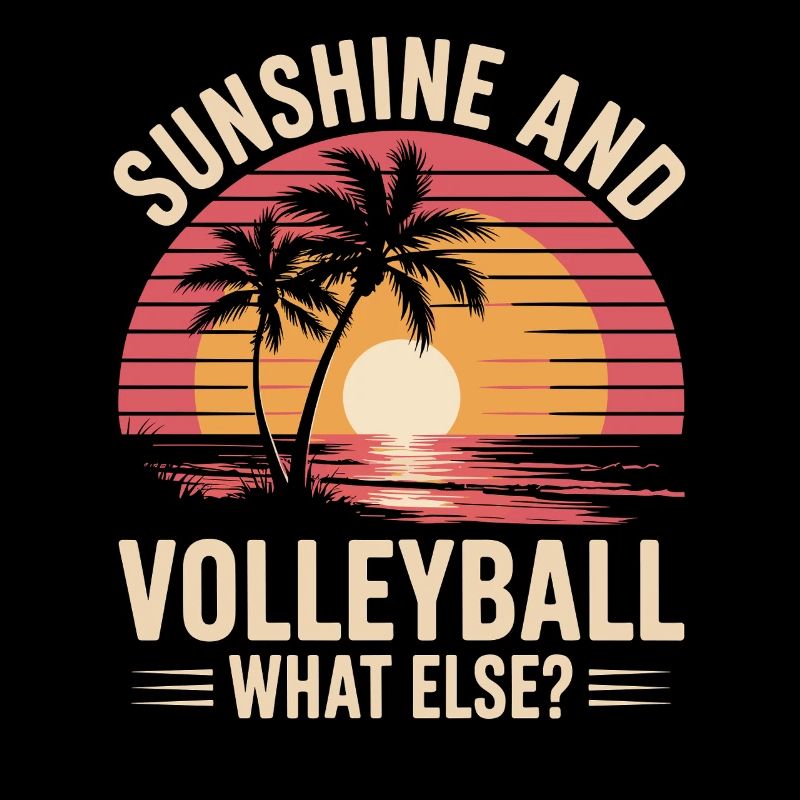 Sonne Und Volleyball Was Sonst? Strand Und Spaß