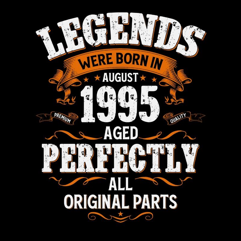30th Birthday Gift Man Legend August 1995