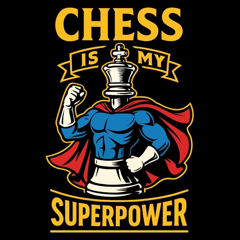 Chess is my superpower funny chess player