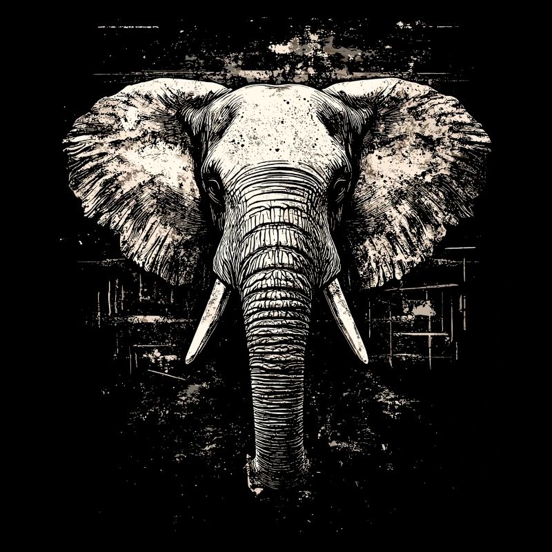 Trompe d’éléphant Afrique Safari Wilderness Éléphant