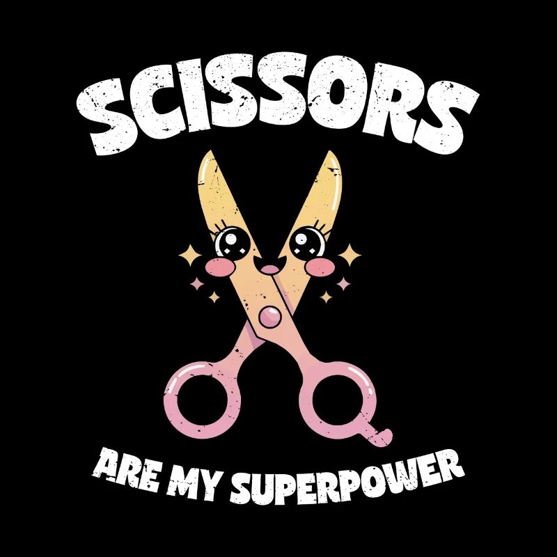 Les ciseaux sont mon superpouvoir - Ciseaux Stone Paper