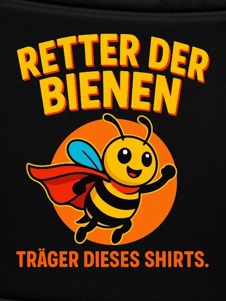Retter der Bienen Superheld