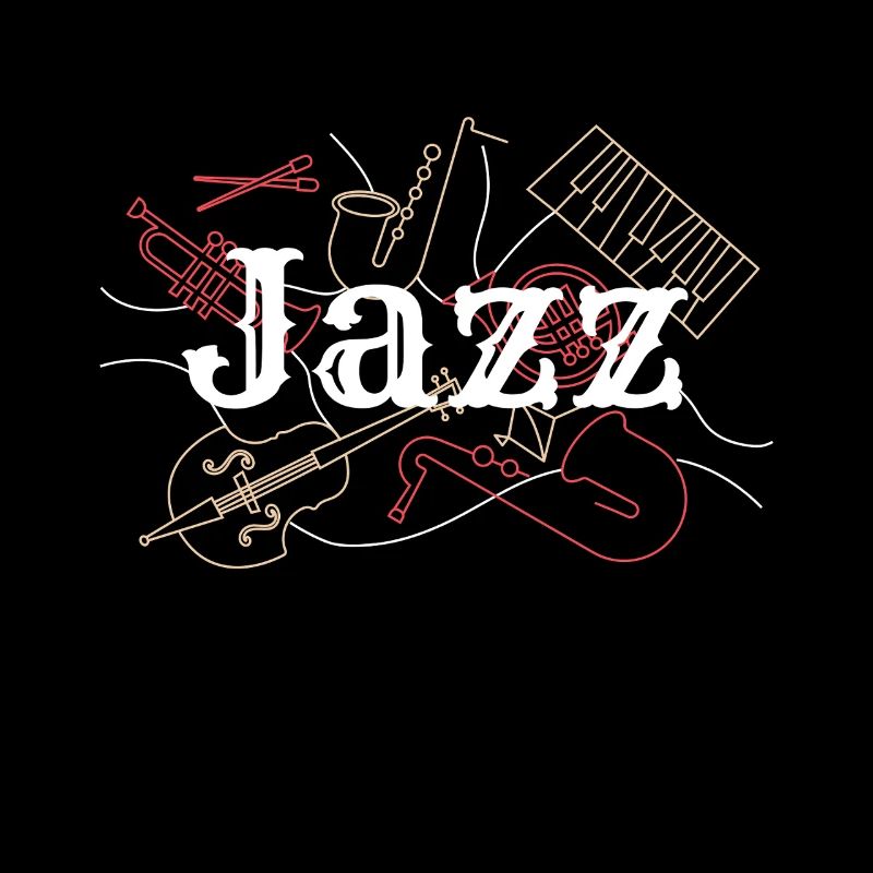 Jazz Musical Instruments Art Design Jazz Music
