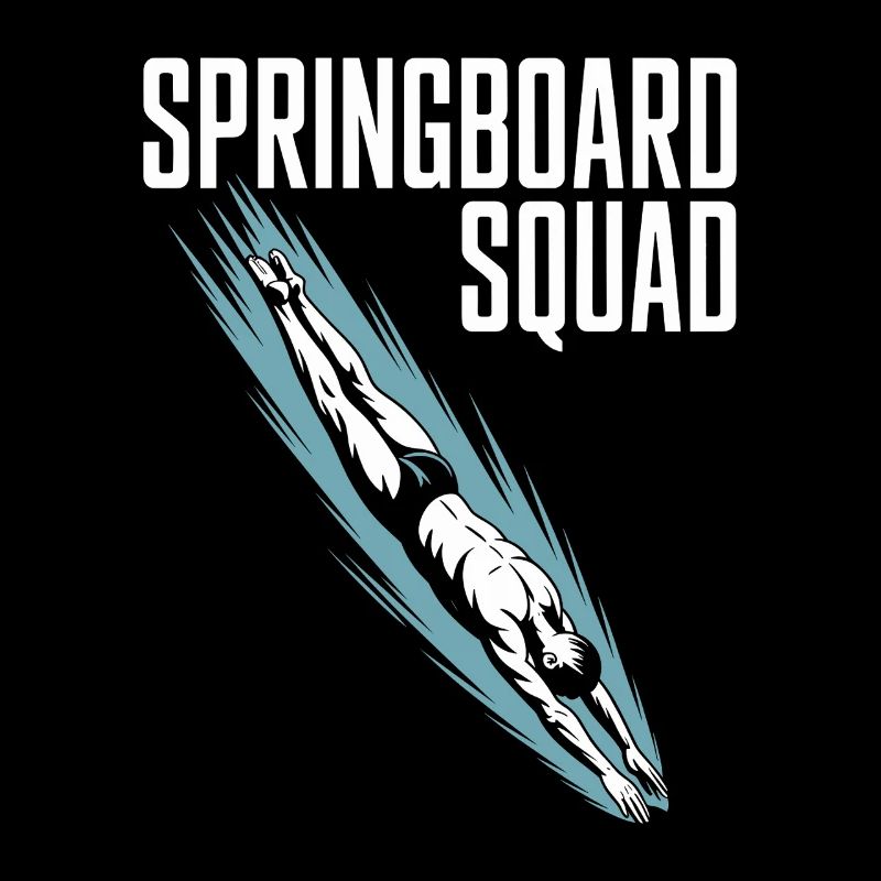 Kunstspringen Turmspringer Sprungbrett