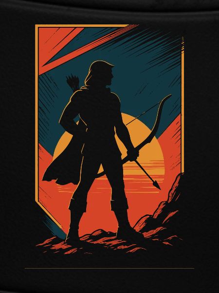 Archery Archer Sunset