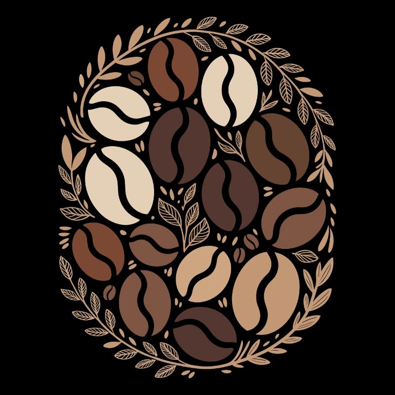 Coffee Beans Elegance for Lovers