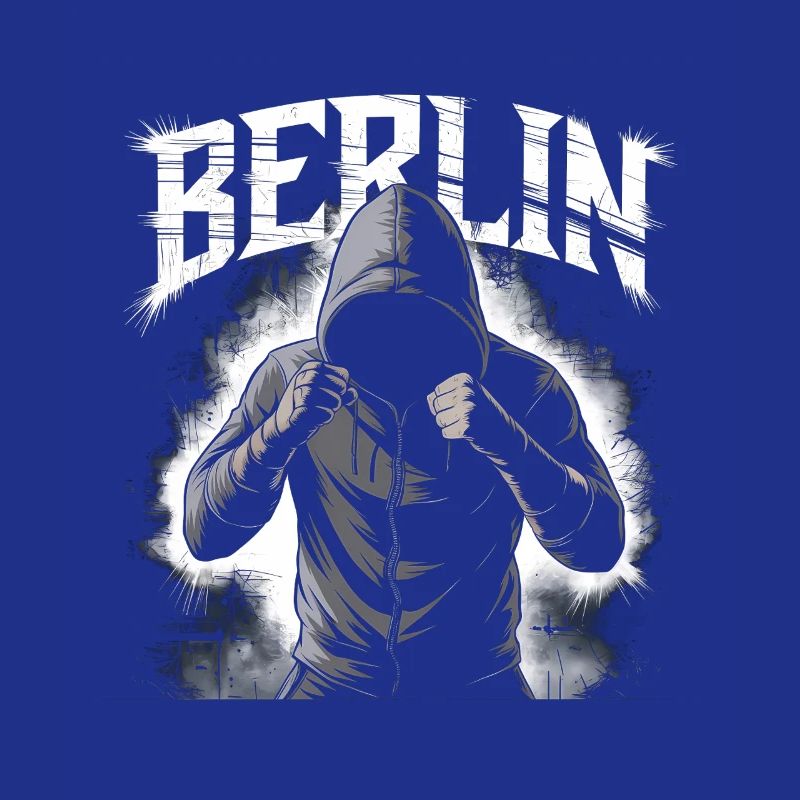 Graffiti-Style Berlin Cityscape
