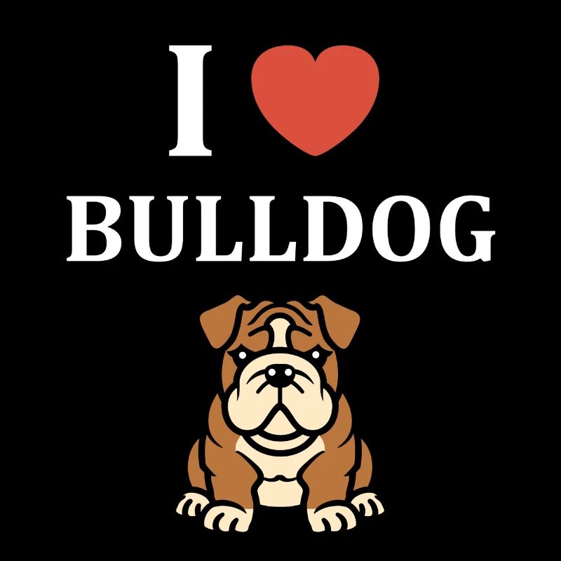 Expressive Bulldog Portrait