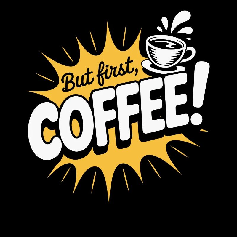 Mais le premier dicton de café pour les du matin